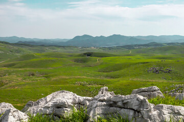 Fototapeta na wymiar 山の風景