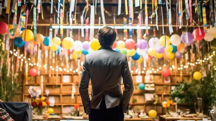 event planner organizing a party. generative ai