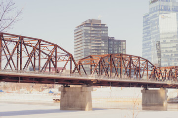 Bridge Over River