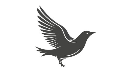 Flying Wings Bird Logo abstract design vector template. Vector illustration.