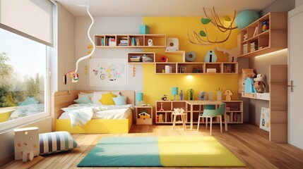 Child room, generative ai