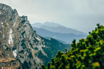 Góry Tatry, krajobraz, widnokrąg