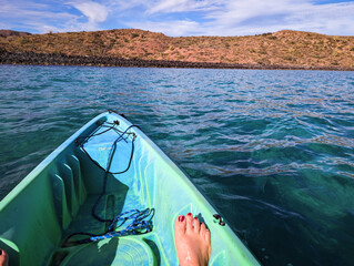 Kayaking Adventures in Isla Carmen, Baja California