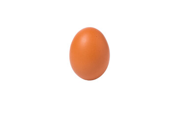 Egg isolated on white background. clipping path