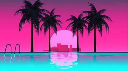 abstract modern minimal background. generative ai