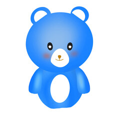 bear, cartoon bear, cute, adorable, cartoon, illustration, beautiful, teddy bear, bear clipart, toy figure,