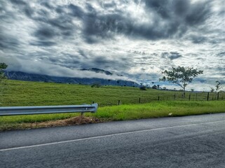 landscape with road