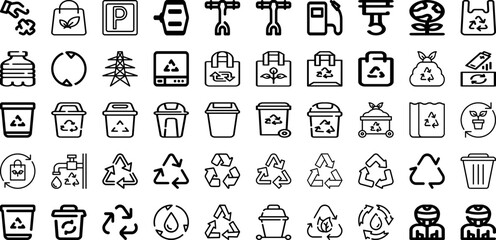 Set Of Cycle Icons Collection Isolated Silhouette Solid Icons Including Race, Road, Cyclist, Cycle, Bicycle, Bike, Sport Infographic Elements Logo Vector Illustration