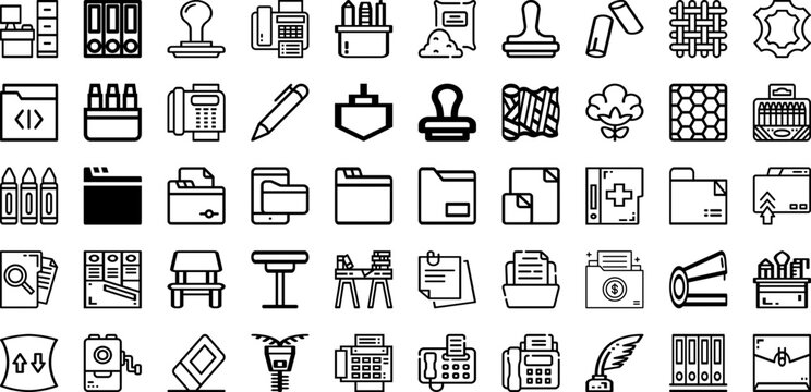 Set Of Material Icons Collection Isolated Silhouette Solid Icons Including Isolated, Industry, Construction, Illustration, Design, Vector, Material Infographic Elements Logo Vector Illustration