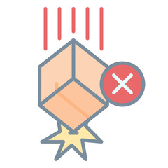 Icon do not drop item box