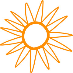 sun, abstract, vector, design, illustration, graphic, clipart