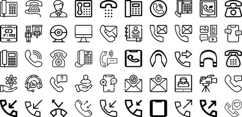 Set Of Communication Icons Collection Isolated Silhouette Solid Icons Including Connection, Chat, People, Communication, Information, Concept, Business Infographic Elements Logo Vector Illustration