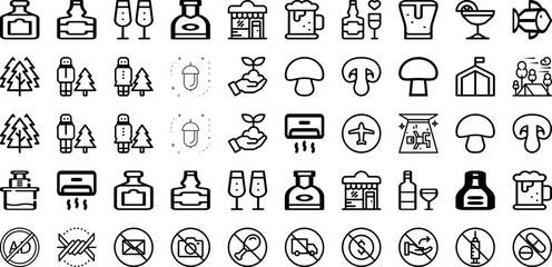 Set Of Rest Icons Collection Isolated Silhouette Solid Icons Including Person, Relax, Home, Young, Leisure, Lifestyle, Rest Infographic Elements Logo Vector Illustration