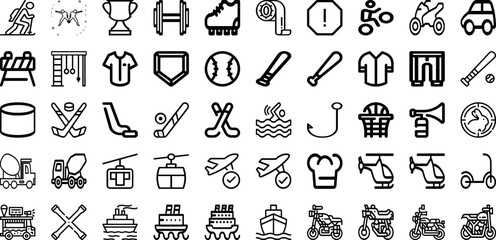 Set Of Port Icons Collection Isolated Silhouette Solid Icons Including Shipping, Ship, Cargo, Industry, Freight, Boat, Crane Infographic Elements Logo Vector Illustration