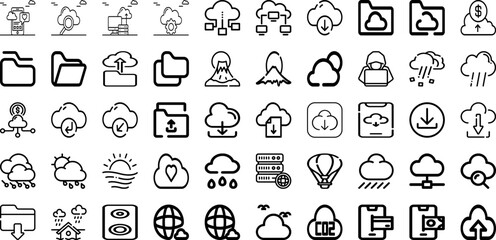 Set Of Loud Icons Collection Isolated Silhouette Solid Icons Including Announcement, Loudspeaker, Vector, Voice, Speaker, Sound, Loud Infographic Elements Logo Vector Illustration