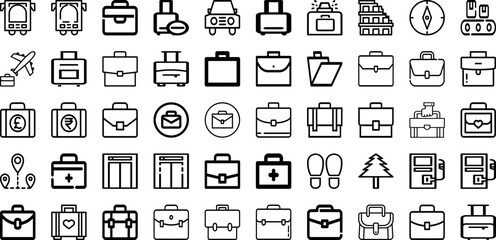 Set Of Case Icons Collection Isolated Silhouette Solid Icons Including Isolated, Accessory, Digital, Case, Object, Technology, Background Infographic Elements Logo Vector Illustration