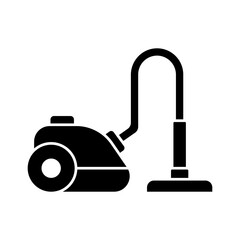 Fototapeta premium Carpet cleaner machine icon vector on trendy design