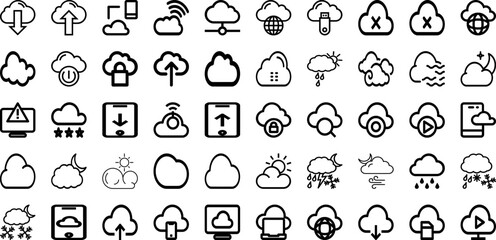 Set Of Loud Icons Collection Isolated Silhouette Solid Icons Including Sound, Loudspeaker, Loud, Vector, Announcement, Voice, Speaker Infographic Elements Logo Vector Illustration
