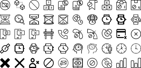 Set Of Lock Icons Collection Isolated Silhouette Solid Icons Including Safety, Privacy, Vector, Protection, Icon, Safe, Lock Infographic Elements Logo Vector Illustration