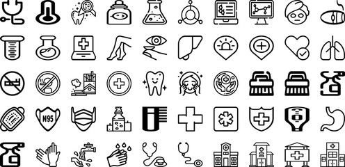 Set Of Care Icons Collection Isolated Silhouette Solid Icons Including Woman, People, Patient, Health, Care, Support, Happy Infographic Elements Logo Vector Illustration