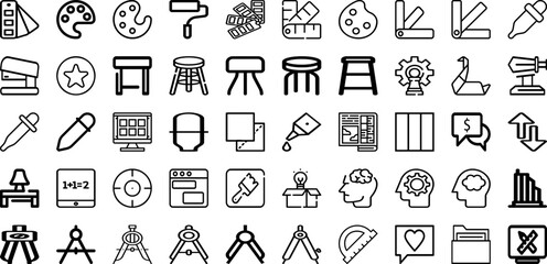 Set Of Sign Icons Collection Isolated Silhouette Solid Icons Including Vector, Symbol, Traffic, Isolated, Illustration, Sign, Background Infographic Elements Logo Vector Illustration