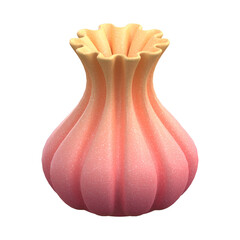 3d rendering - Abstract Gradient Object art, geometric shapes