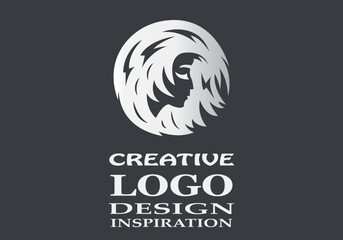 Vector set of creative logo design inspiration