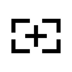 Scan icon. Data detection. Vector.