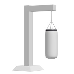 Punching bag for training boxing power punch