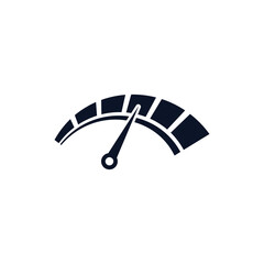 speedometer icon vector