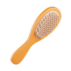 Cushion Hairbrush 3D Icon