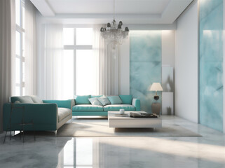 Living room interior with modern and beautiful feeling