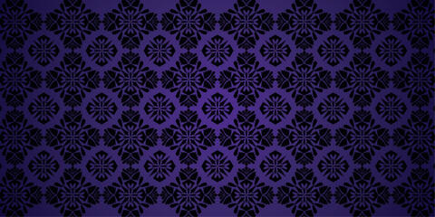 arabic motif pattern background vector