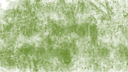 Abstract green watercolor background.Hand painted watercolor. vector