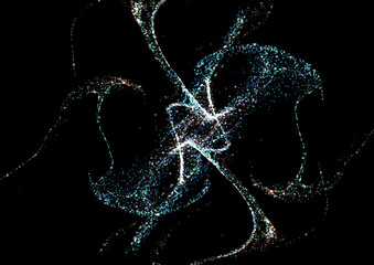 細かい粒子テクスチャ