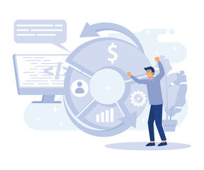Doctor dentist and medical staff taking care about teeth. Professional teeth cleaning, treatment and oral hygiene. Health dental insurance concept, isometric vector modern illustration
