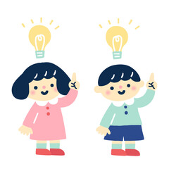 ひらめくこども