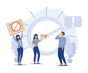 Characters asking questions and receiving answers. AI assistant support and FAQ concept, isometric vector modern illustration