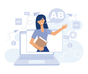 Characters filling survey form, User experiences concept, isometric vector modern illustration