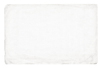 white isolated page, paper texture as background