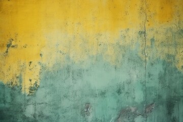 Faded painted wall textured background. Generative AI