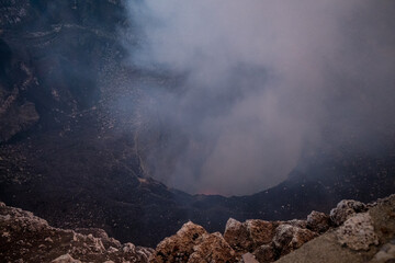 Volcan Masaya o Santiago, Nicaragua, Zentralamerika, Vulkan, Natur, Umwelt © BerndVollmer