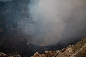 Volcan Masaya o Santiago, Nicaragua, Zentralamerika, Vulkan, Natur, Umwelt © BerndVollmer