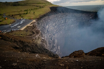 Volcan Masaya o Santiago, Nicaragua, Zentralamerika, Vulkan, Natur, Umwelt © BerndVollmer