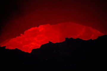 Volcan Masaya o Santiago, Nicaragua, Zentralamerika, Vulkan, Natur, Umwelt © BerndVollmer