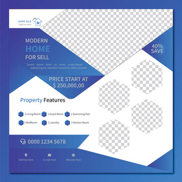 Real Estate Social Media Post Template