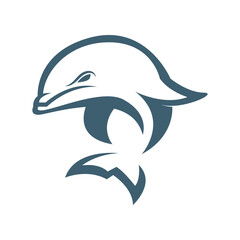 Dolphin logo icon design