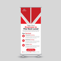 Professional Business Roll Up Banner Design Template