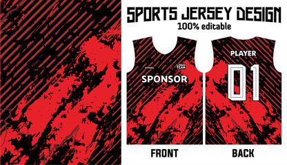 vector sport jersey design