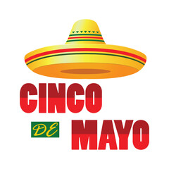 Cinco de Mayo holiday design vector flat isolated illustration